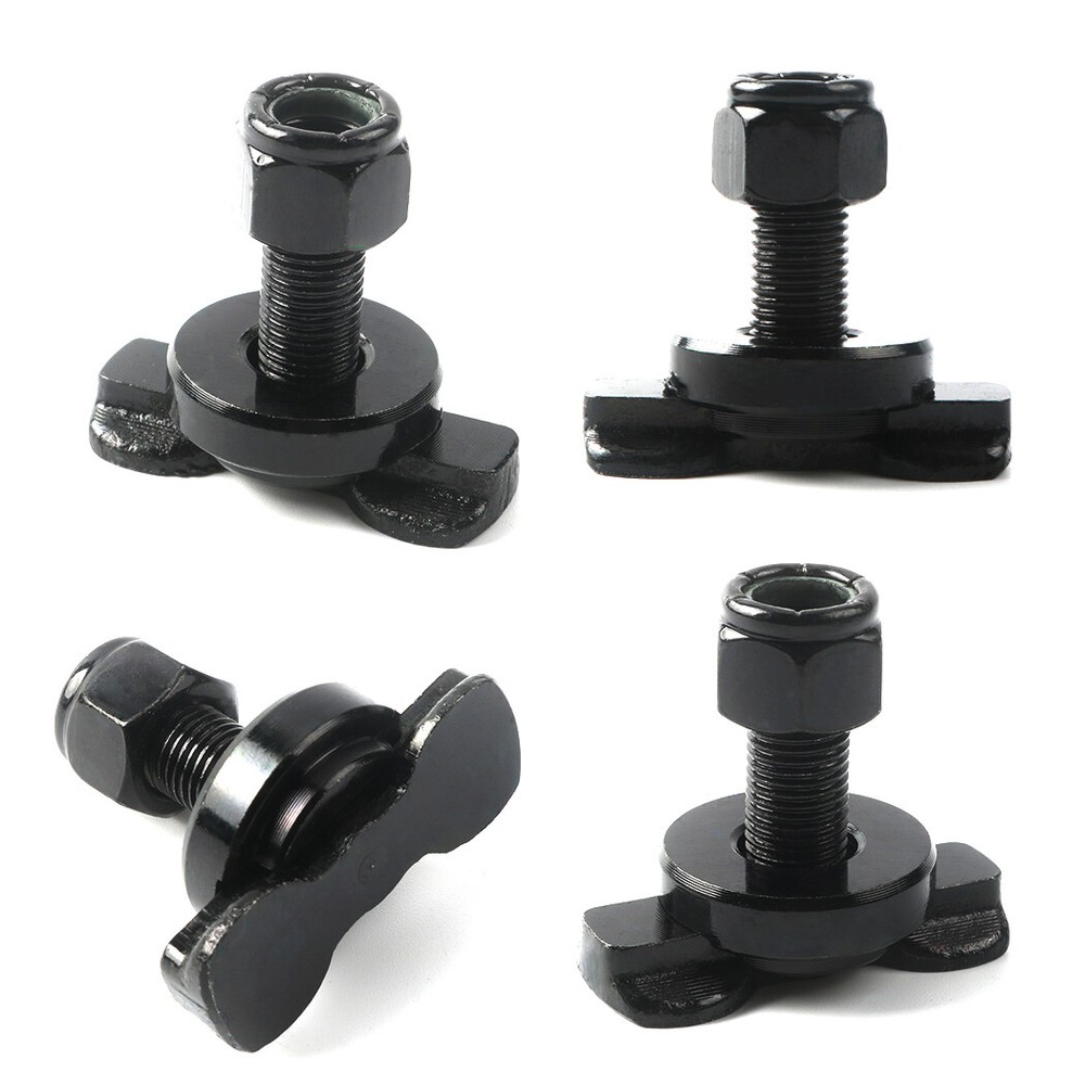 8PCS L-Track Double Lug Threaded Stud Nut Fitting Tie Down for RV Camper