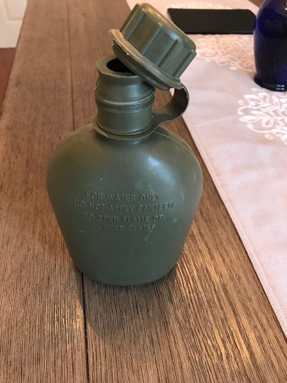 MOLLE II 1 QT Canteen / Utility Pouch ACU with OD Canteen VGC