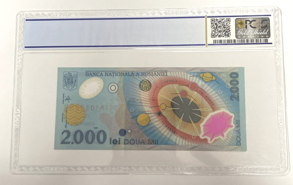 1999 2000 Lei New Millennium Total Solar Eclipse "2 Consecutive Banknotes"