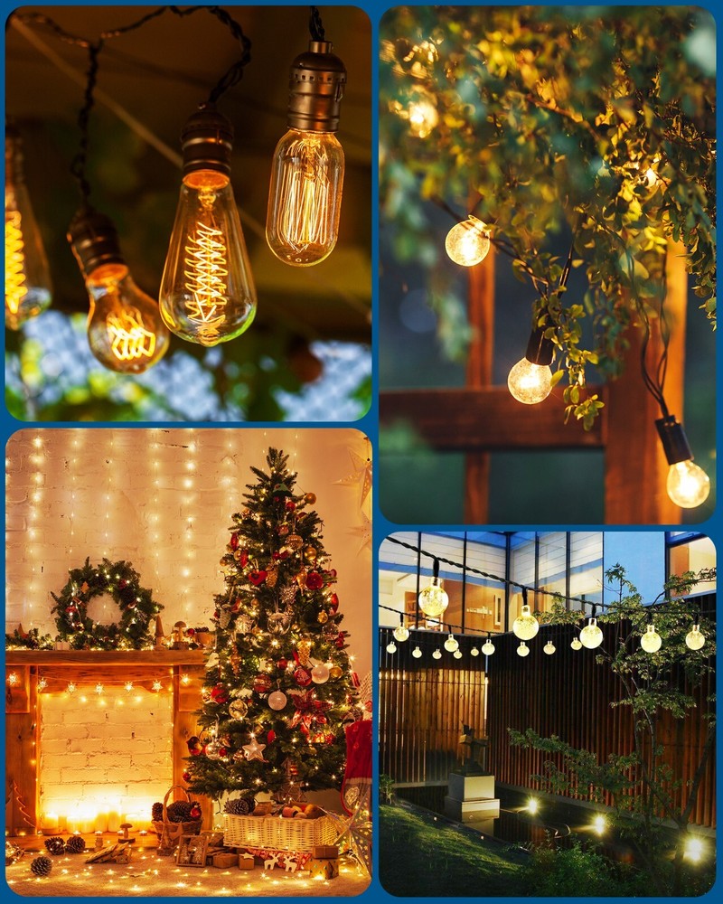 DEWENWILS Outdoor Dimmer for String Lights, 125V, 100FT Remote Control Range,