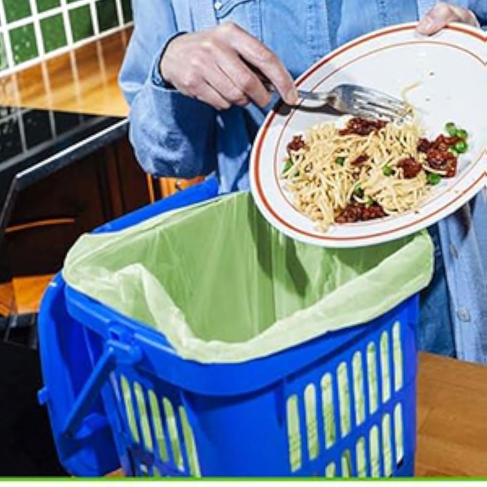 4- Small Trash Bags Biodegradable, 20 Liter Mini postable Strong