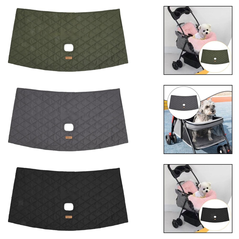 Pet Strollers Edge Cover Mat Front Cover Easy to Install Accessory Comfortable