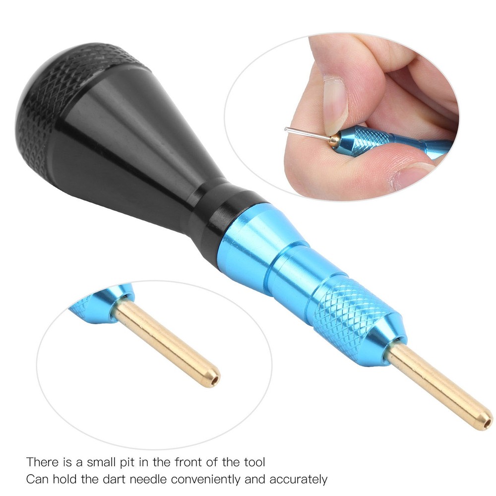 Blue Electronic Broken Soft Tip Darts Point Extractor Remover Dart Tool for WT