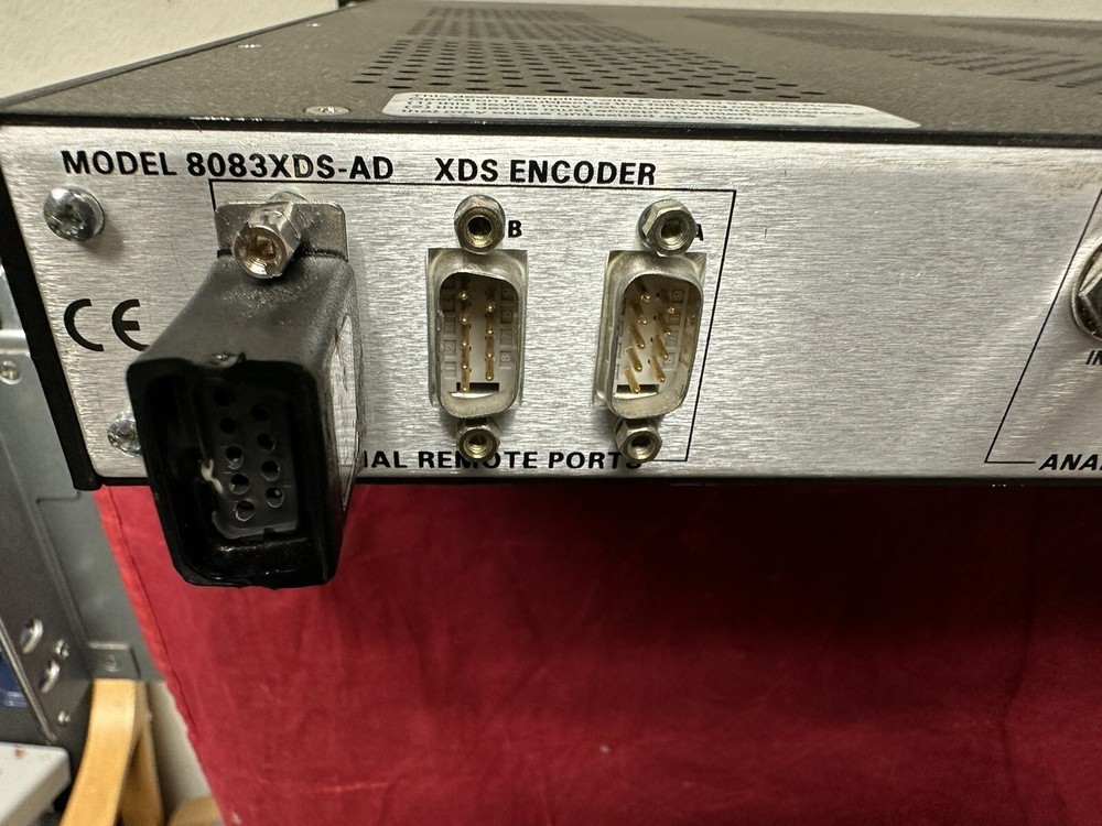 Evertz 8083XDS-AD XDS ENCODER Digital Signal Distribution and Processing