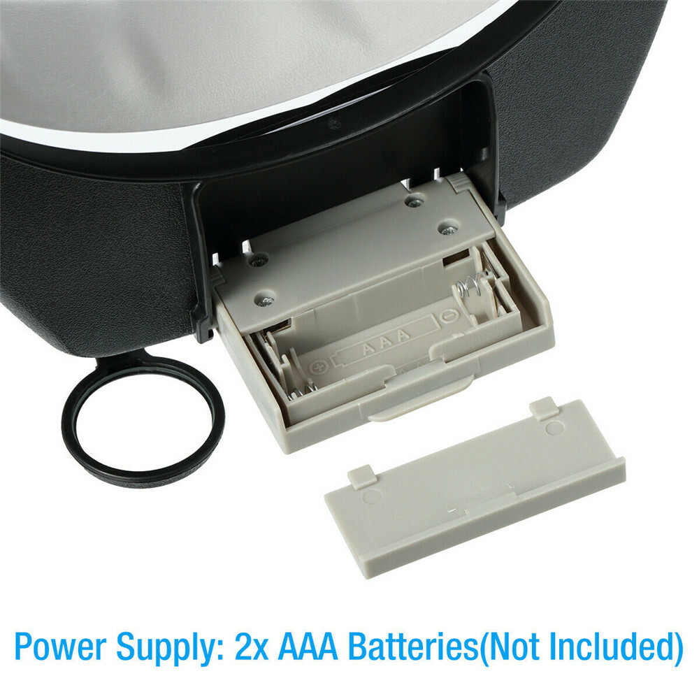 Jewelers Head Headband Magnifier LED Illuminated Visor Magnifying Glasses Loupe