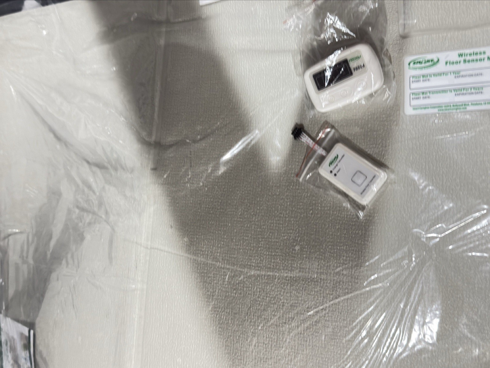 Smart Caregiver Cordless Floor Mat Fall Prevention Pager, Mat, DTP Line Safety