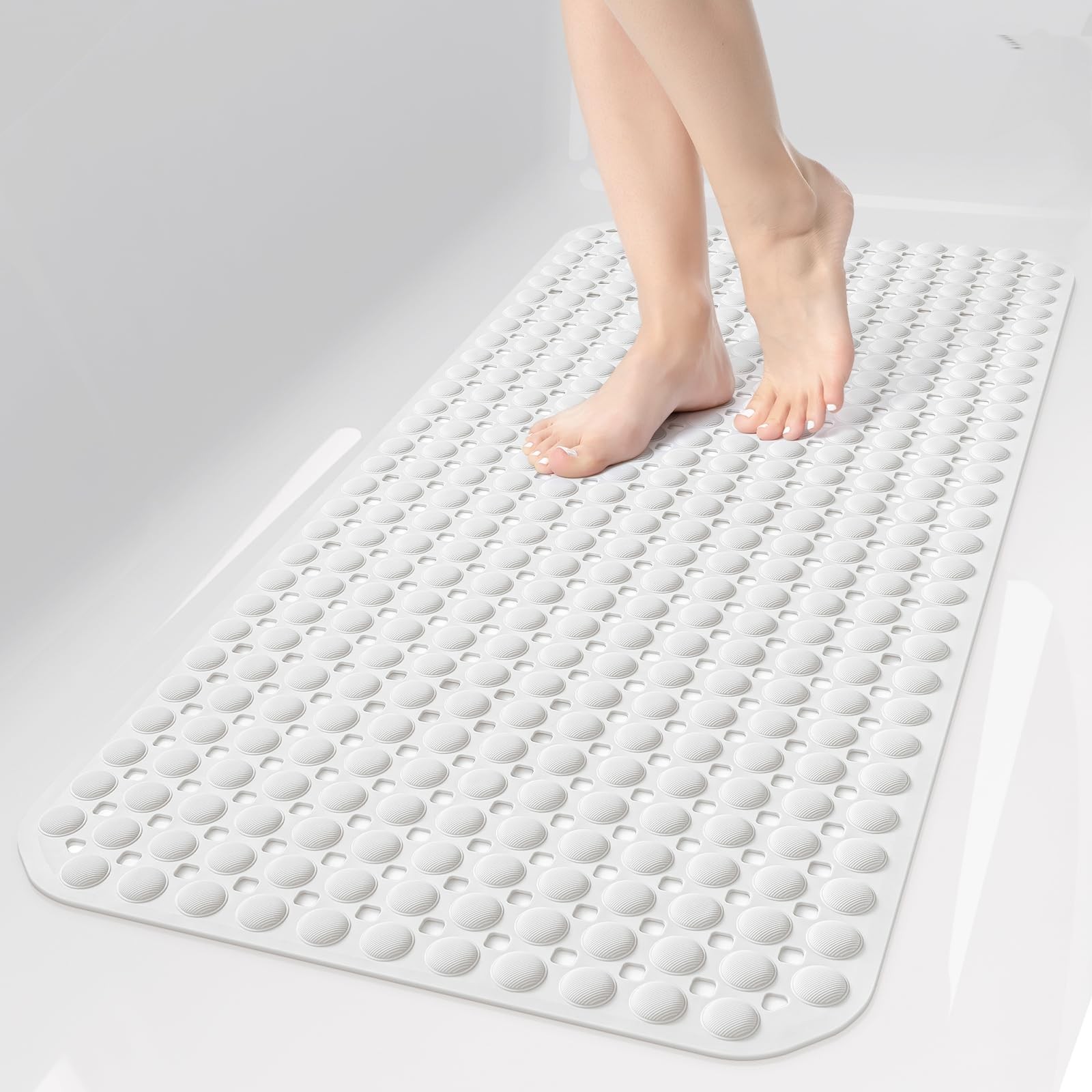 Bath Tub Shower Mat Non Slip, Bathtub Floor Liner Mats for Inside Shower Bath...