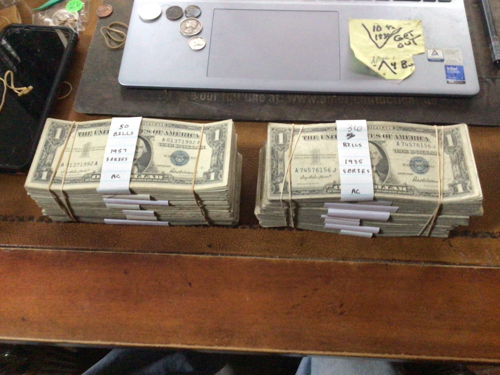 (1) 1935 $1 Dollar Silver Certificate Bill. Blue Seal Banknote Currency. GOOD