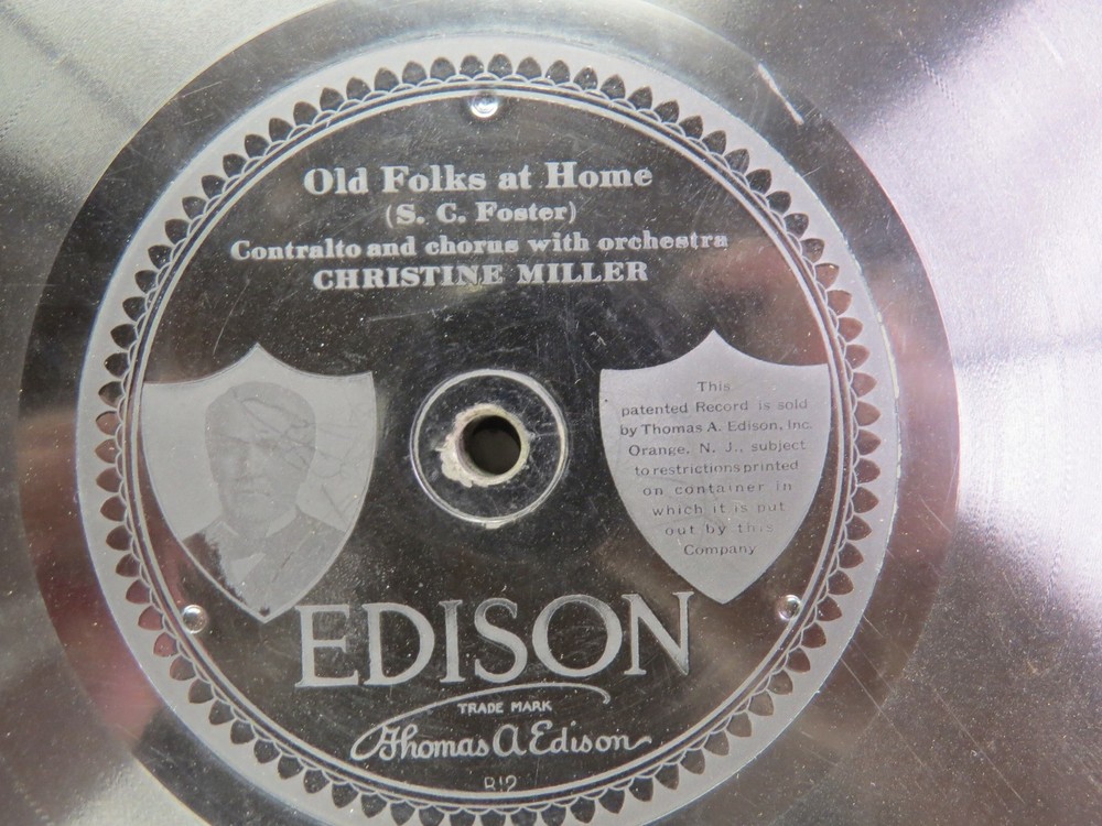 10 EDISON Diamond Disc Records