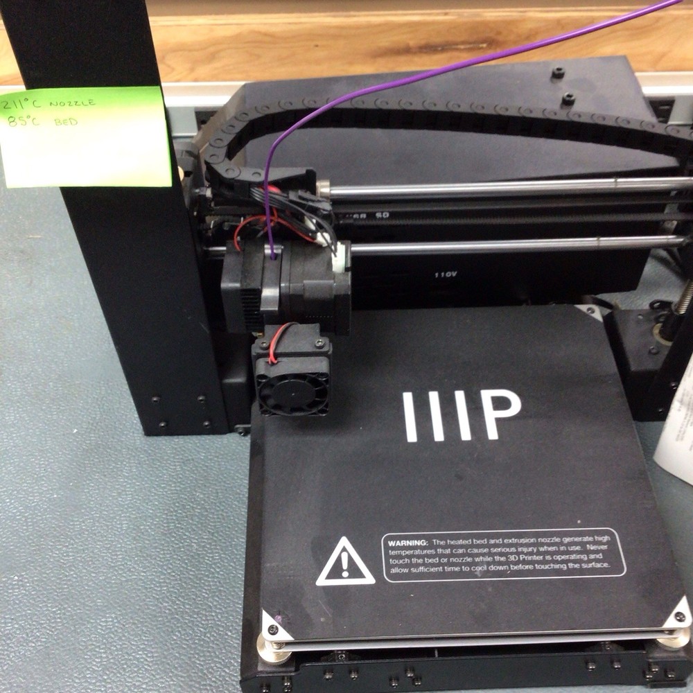 Monoprice Maker Select 3D Printer 13860 - Used Working