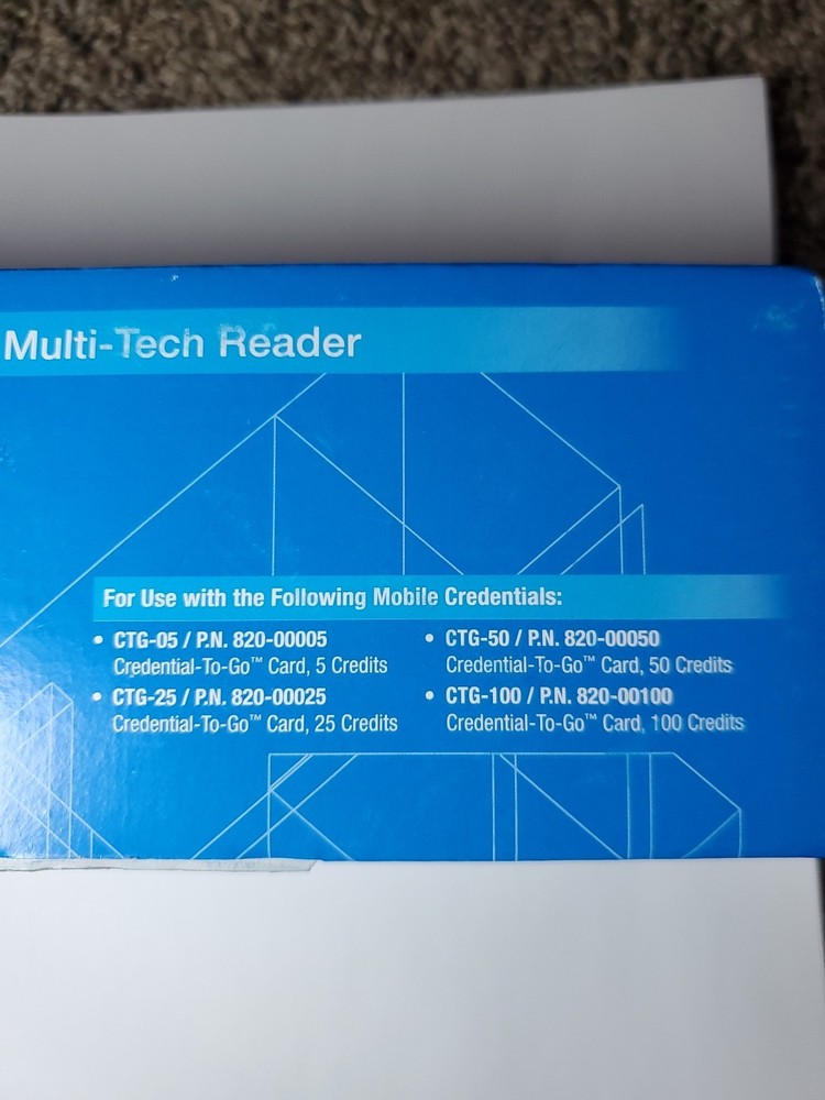 BluePass by Linear 2-N-1 Multi-Tech Reader 2N1-BTPRX 125 KHz All In One Reader