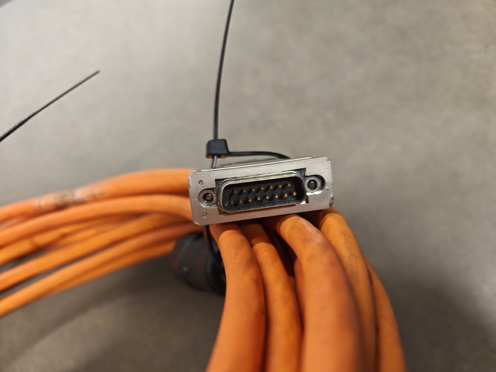 Used Rexroth R911277697 Encoder Cable IKS4374 9M Length