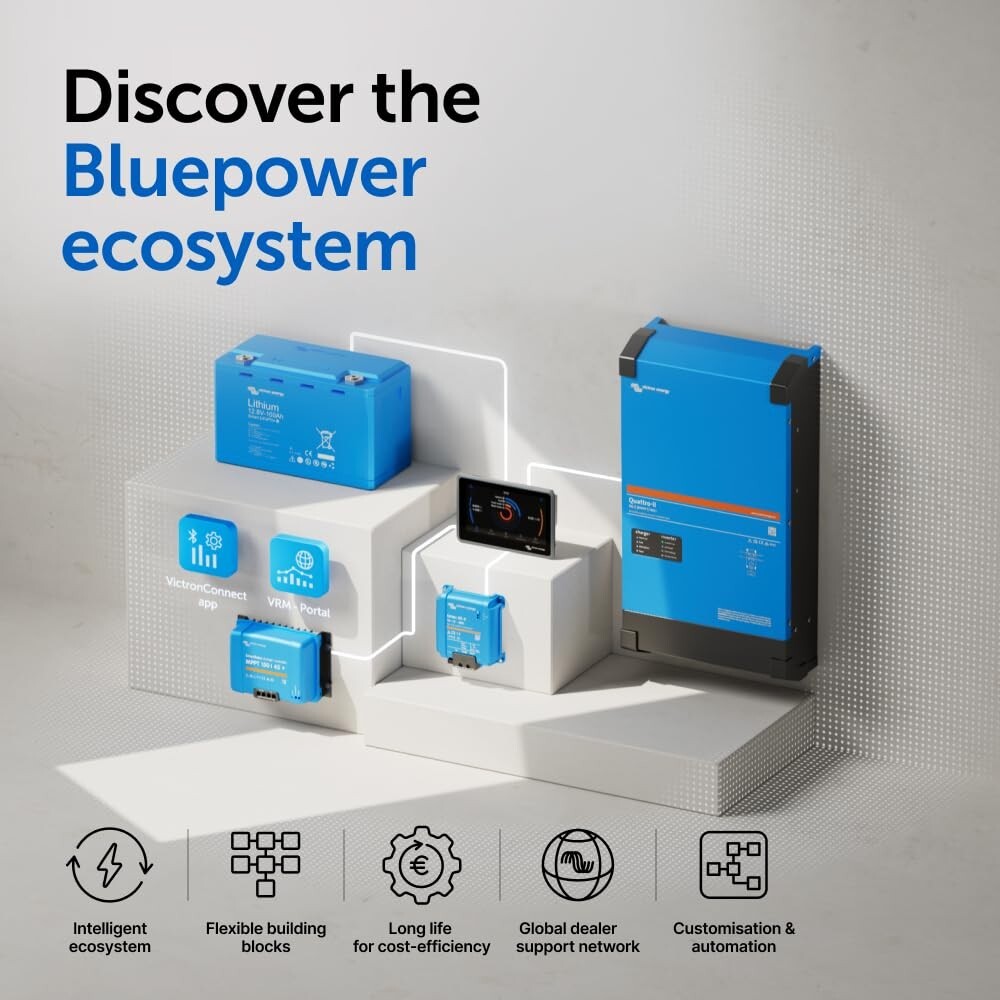 New Victron SmartShunt 300A/50mV IP65 – Bluetooth Battery Monitor