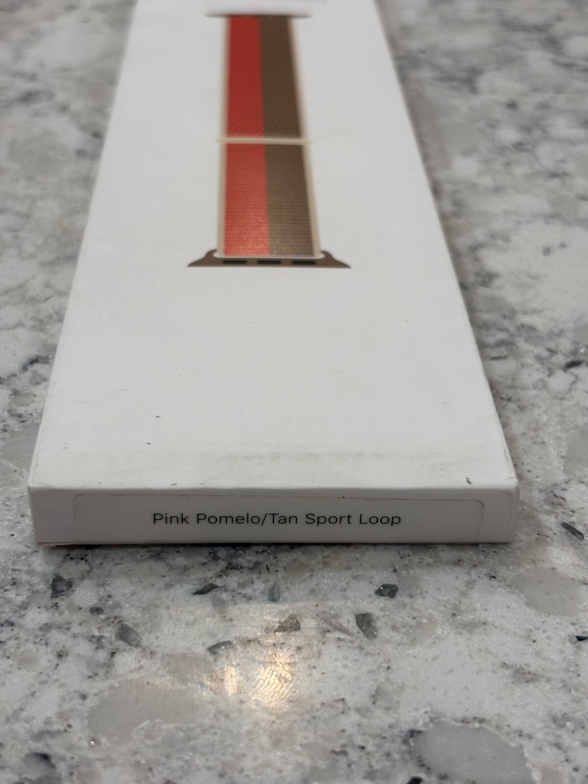 Original Apple Watch Sport Loop Band Pink Pomelo/Tan 38mm 40mm 41mm OPEN BOX