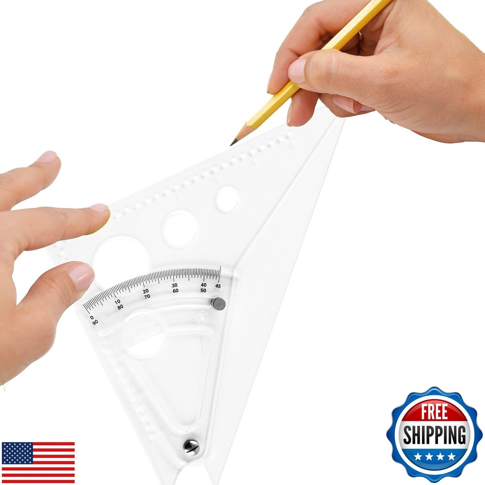 Westcott 8” Adjustable Triangle Scale, at-8