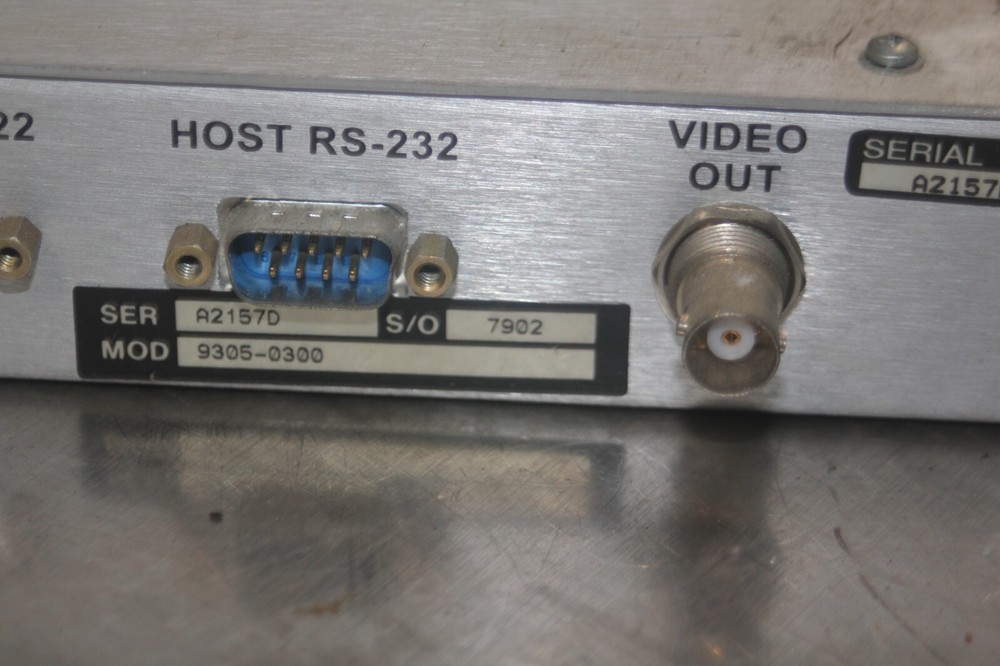 Cohu Camera Control Unit Model 9305-0300