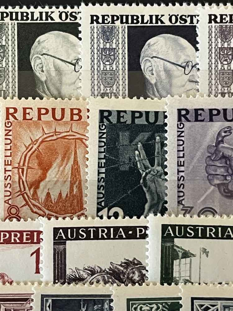 AUSTRIA - 1946 - Complete Year Set - MNH