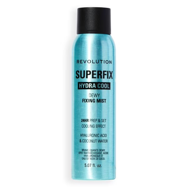 Revolution Superfix Hydra Cool Prep + Fix, Makeup Setting Spray, 5.7 fl oz