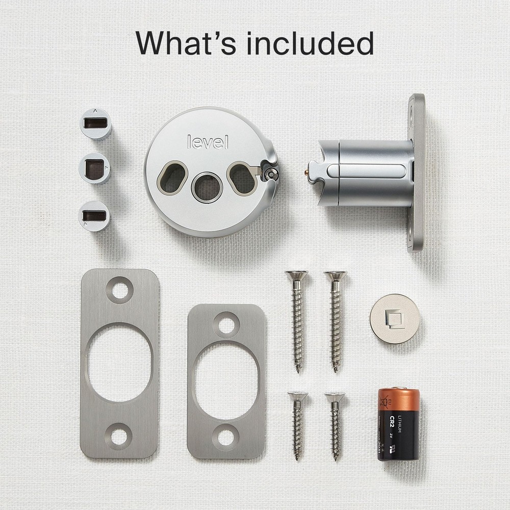 Level Bolt Smart Deadbolt - Previous Model Bolt, Satin Chrome