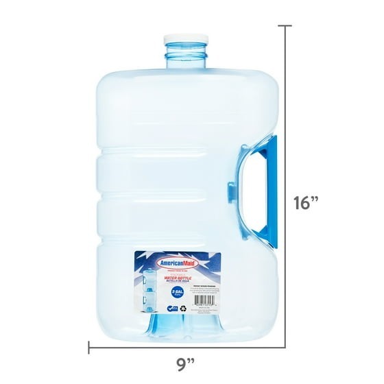 American Maid 3-Gallon Stackable Water Jug – Refillable BPA-Free Storage