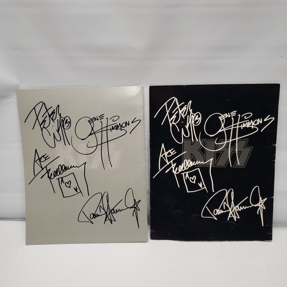 Lot of 2 Kiss Alive Worldwide Tourbook 1996-1997