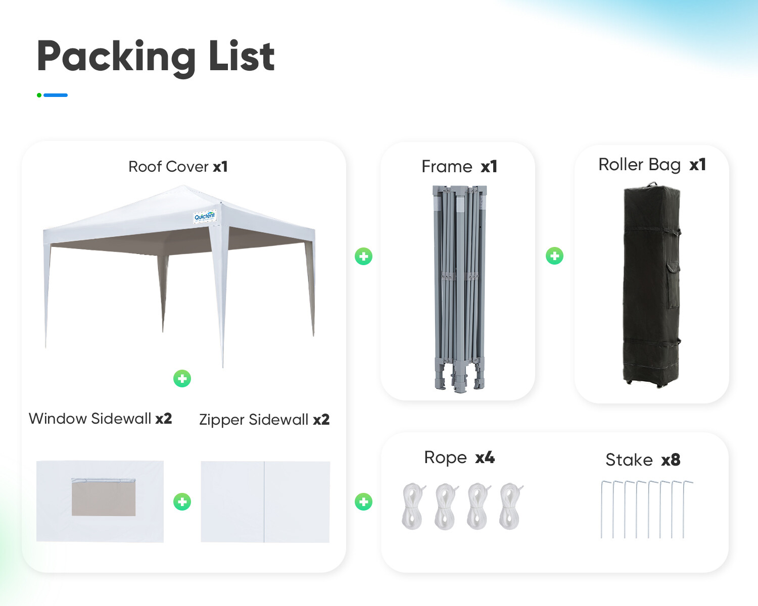 Quictent EZ Pop Up Canopy 10'x10' Outdoor Folding Gazebo Wedding Party Tent US