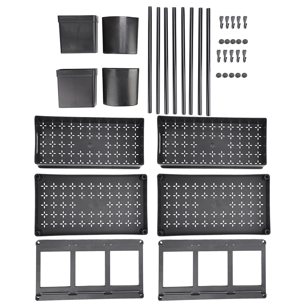 2Pack Under Sink Organizers And Storage, Pull Out Bathroom Organizer New