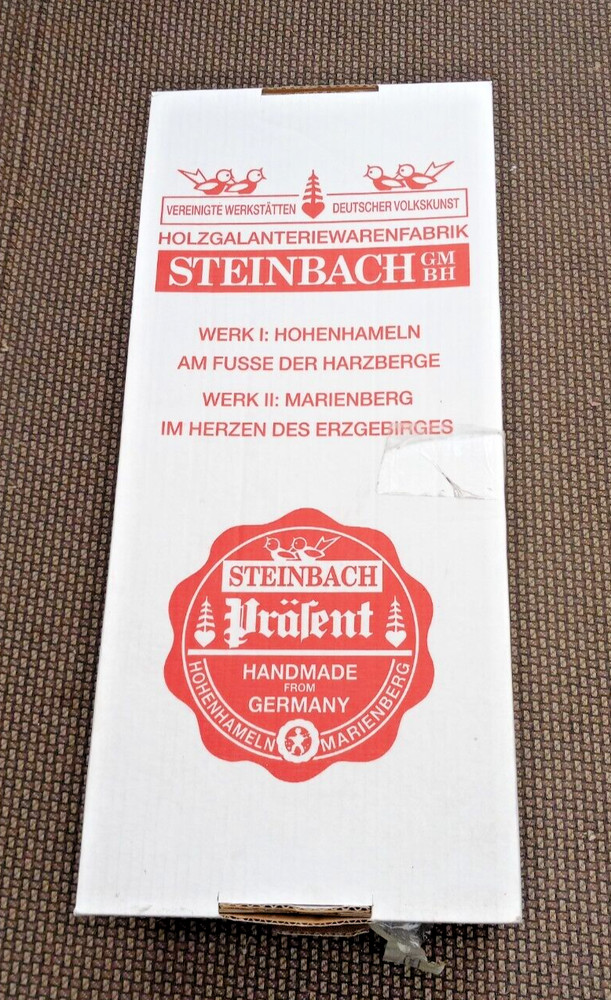 SIGNED Herr Steinbach Millennium Man - Limited Edition German Nutcracker - s2000