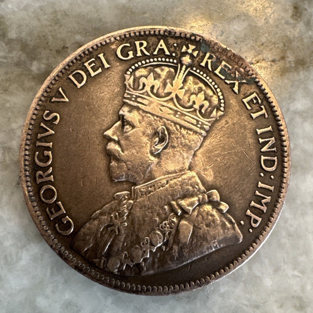 1919 Canada One Cent Coin