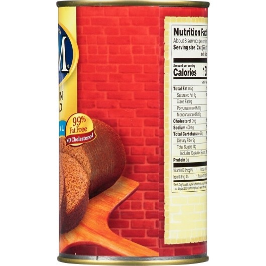 B&M Original Plain Brown Bread, 16 Ounces, 12 Per Case