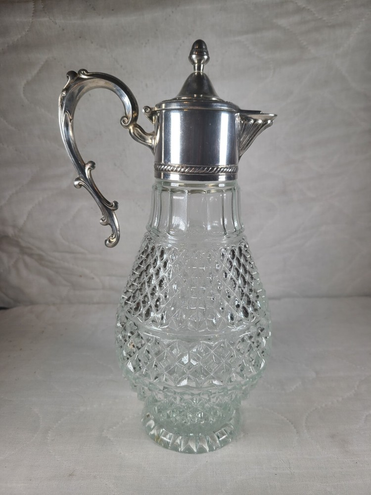 Sheraton Water Pitcher/Decanter-Silver Plate