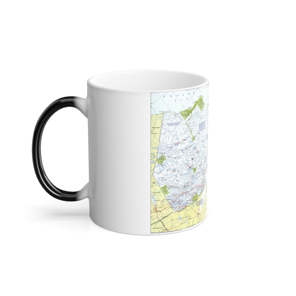 Canada - Ontario 1 (1996 (Map) Color Changing Mug 11oz