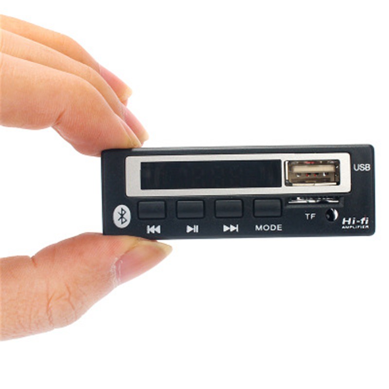 Bluetooth Function MP3 WMA WAV Decoder Board Car Audio FM Radio Stereo Module e