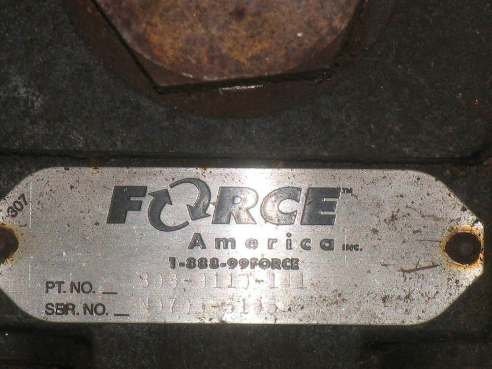 COMMERCIAL Force HYDRAULIC PUMP PTO End Dump & Dump Trucks