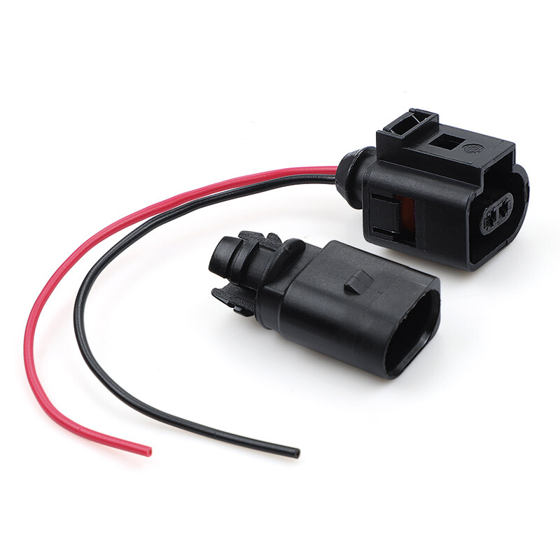 Outer Ambient Air Temperature Sensor Plug Pigtail For VW Jetta Passat Rabbit 2.5