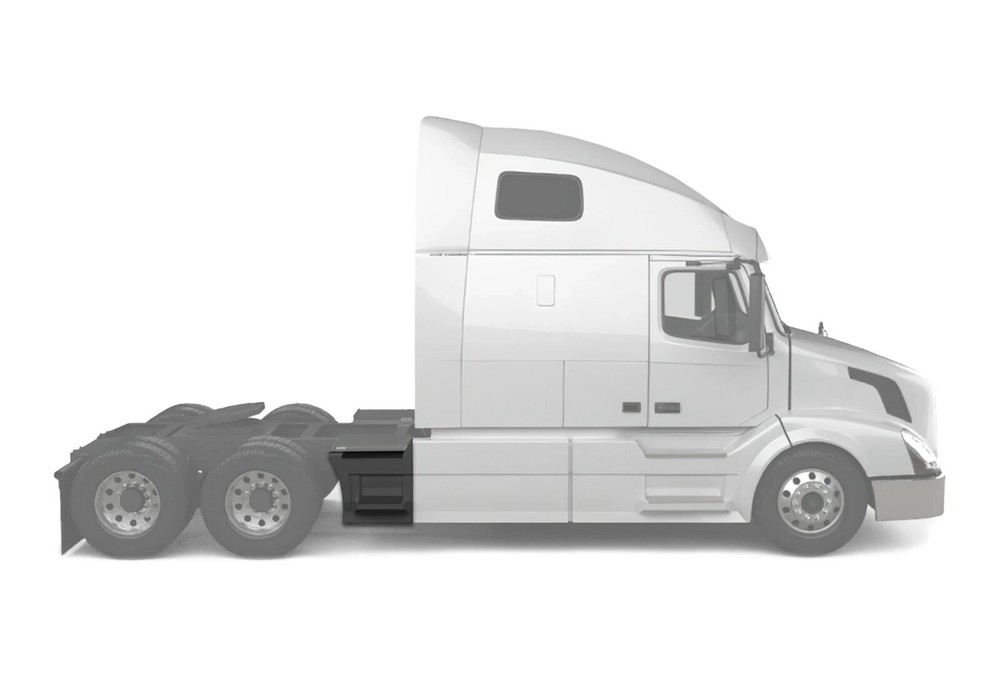 Rear Step Fairing Panel Passenger 29" 75 cm Compatible with Volvo VNL 2004-2017