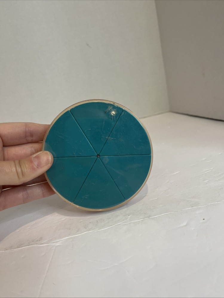 Fraction Circles Teacher Home School Math Tool Plastic