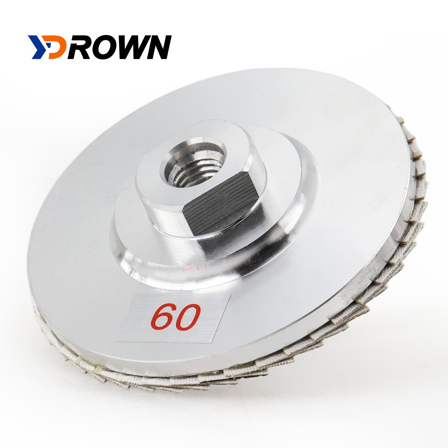 4"Diamond Flap Disc Cup Wheel Coarse with 5/8-11 or M14 Thread for Stone Sanding