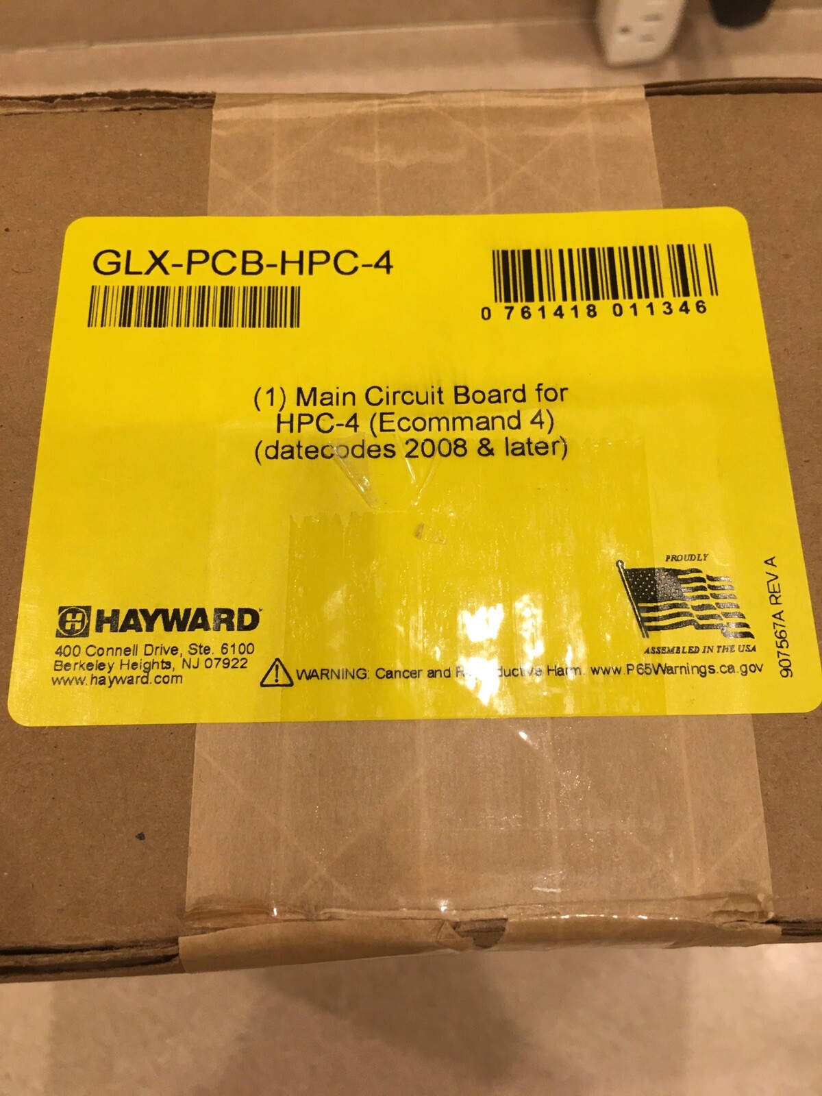 NEW! Hayward GLX-PCB-HPC-4 Ecommand Controller Replacement Board 1 Year Warranty