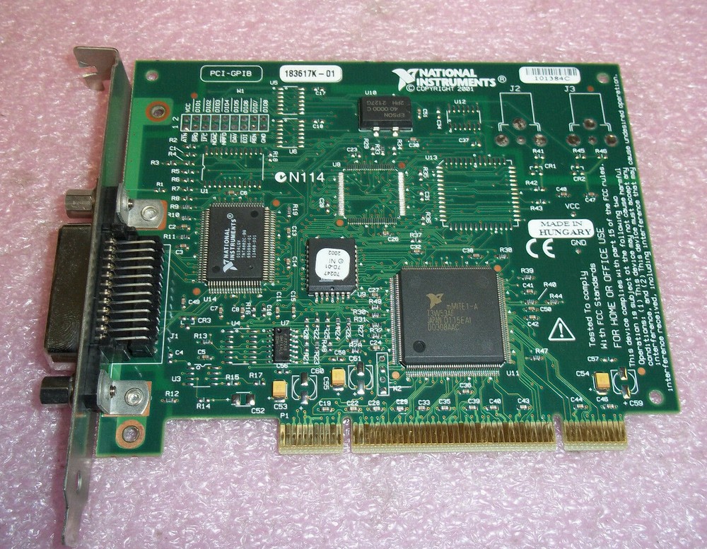 National Instruments GPIB Interface Card 183617K