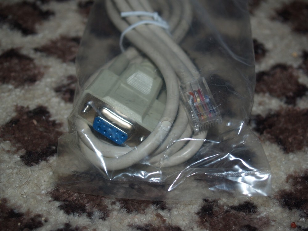 Fortinet Fortigate console cable 9 pin Serial to RJ45