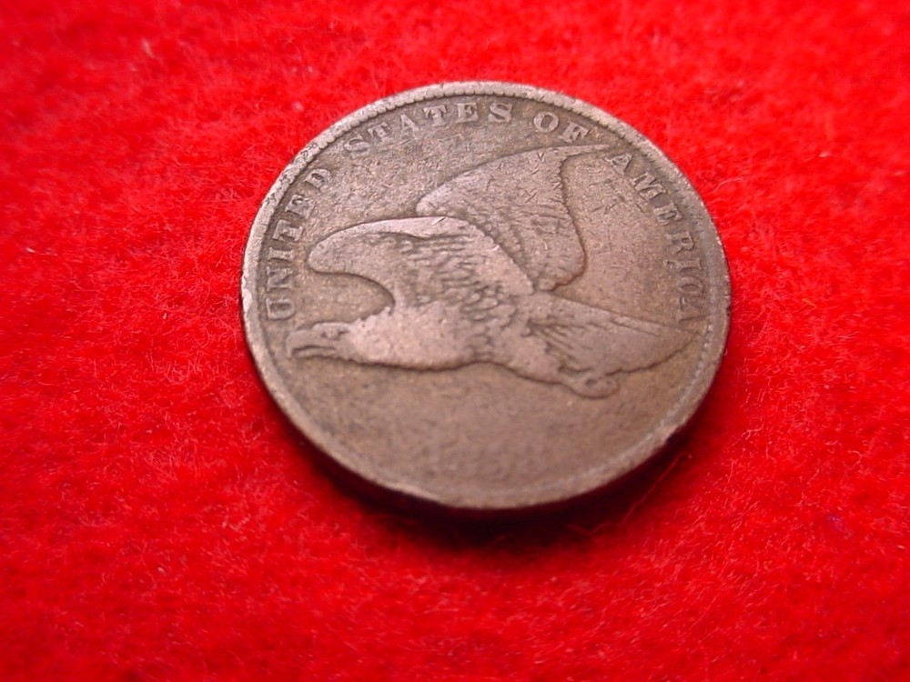 1858 FLYING EAGLE CENT GREAT CENT!!   #185
