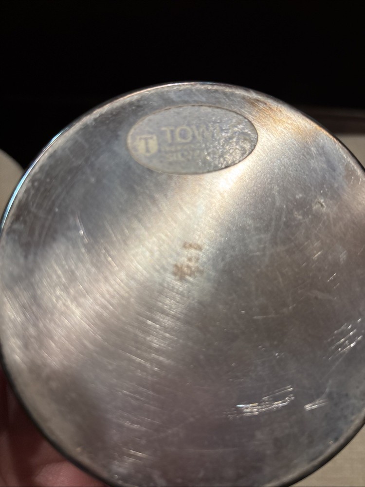 Towle Silver Plate E.P. 3029 Wine Bottle Coaster Cork Insert