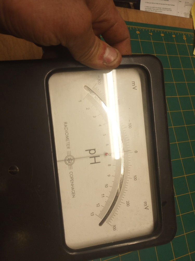Very Nice Large !! Ph Meter Copenhagen