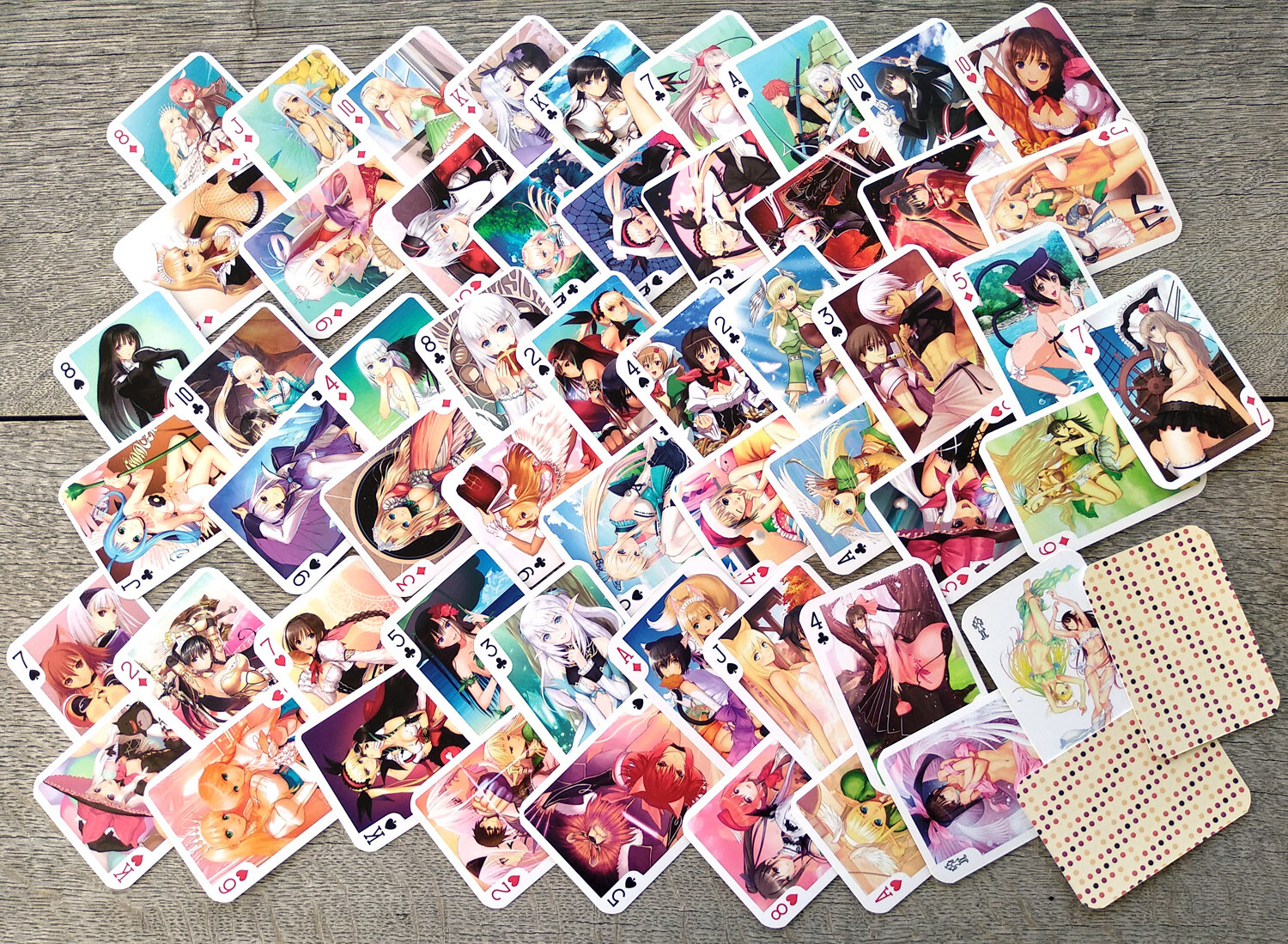ANIME Playing Cards (Poker Deck 54 Cards) SHINING Taka Tony Ecchi Girls 323