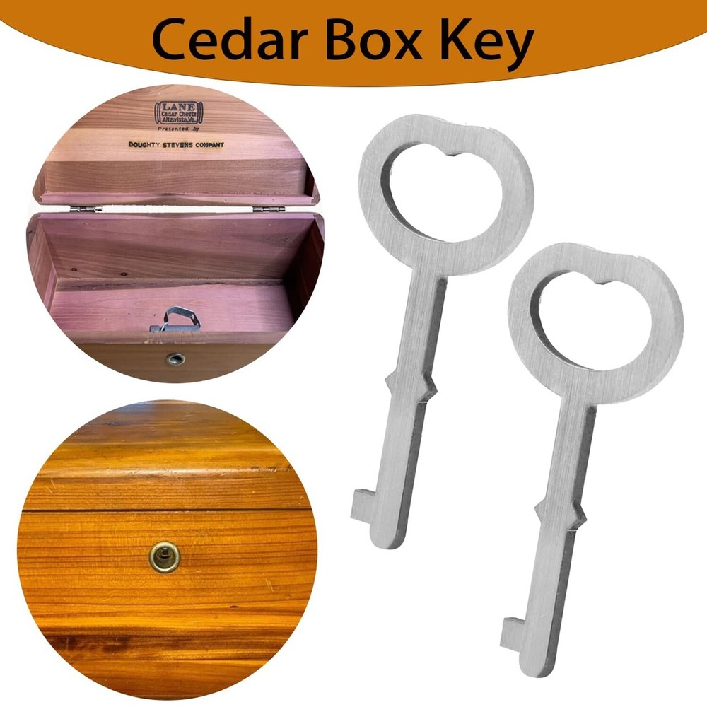 Cedar Box Key For Mini Keepsake Lane Box，For Lane Mini Keepsake Boxes wit