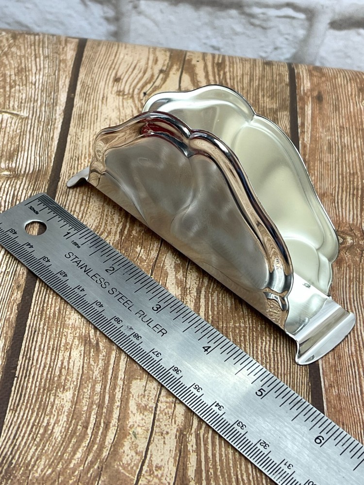 WMF Ikora Silver Plated Napkin Holder Germany Vintage with box