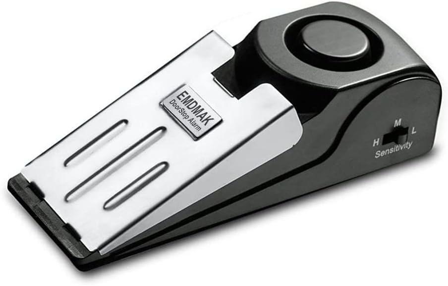 Versatile 120DB Door Stop Alarm - Adjustable Sensitivity for Ultimate Security