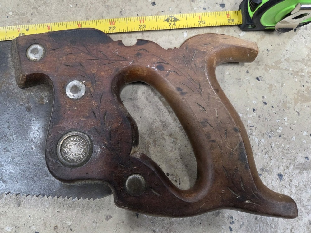 Vintage Hand Saw