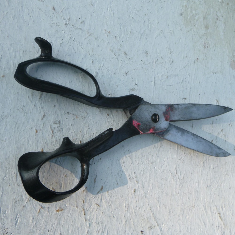 Antique tailors cutting shear